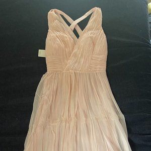 NWT Crepe Chiffon Dress